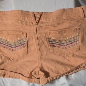 Mossimo Supply Co. Orange Jean Shorts size 13 / Fit 6